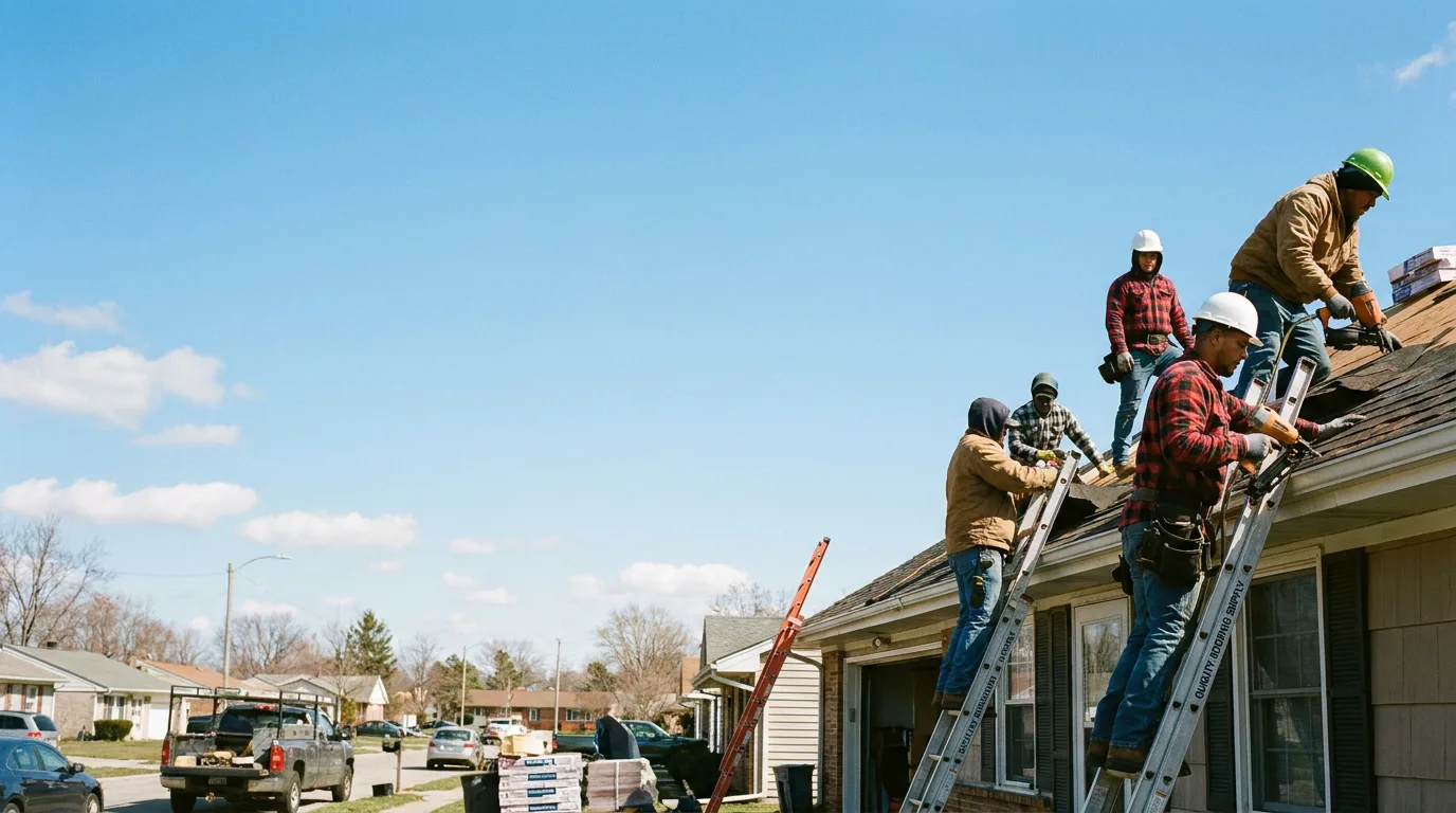 Roofing in Hubbell, MI near me